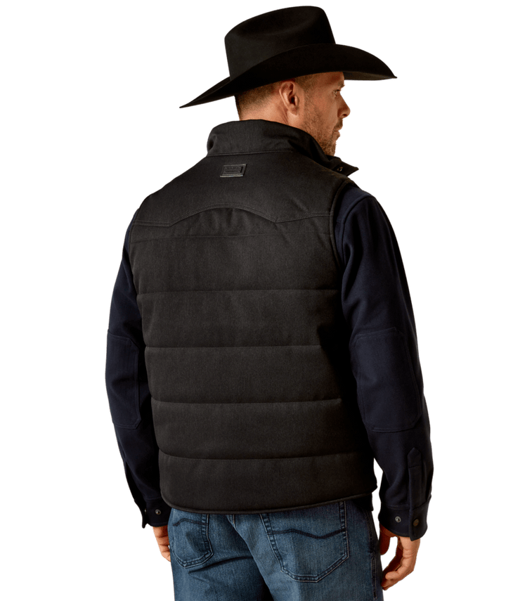 Ariat Men's Charcoal Heather Relentless Weatherford Insulated Vest