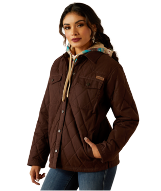 Ariat Women's Mole Grizzly Quilted Barn Jacket