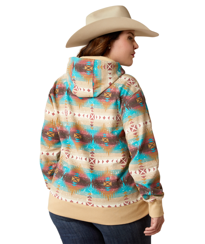 Ariat Women's Serrano Southwest Print Lunas Hoodie