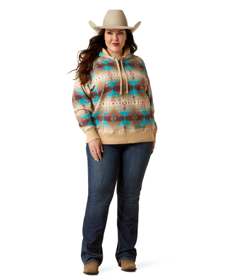 Ariat Women's Serrano Southwest Print Lunas Hoodie