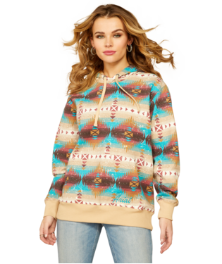 Ariat Women's Serrano Southwest Print Lunas Hoodie