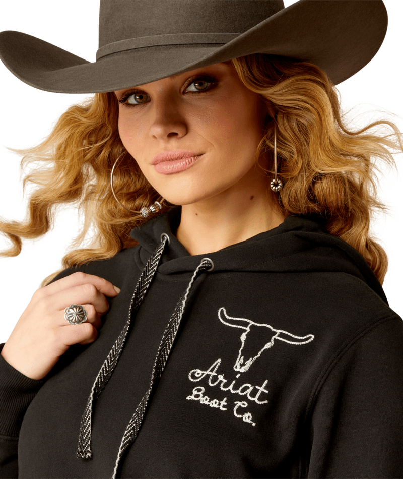 Ariat Women's Steer Stitched Hoodie