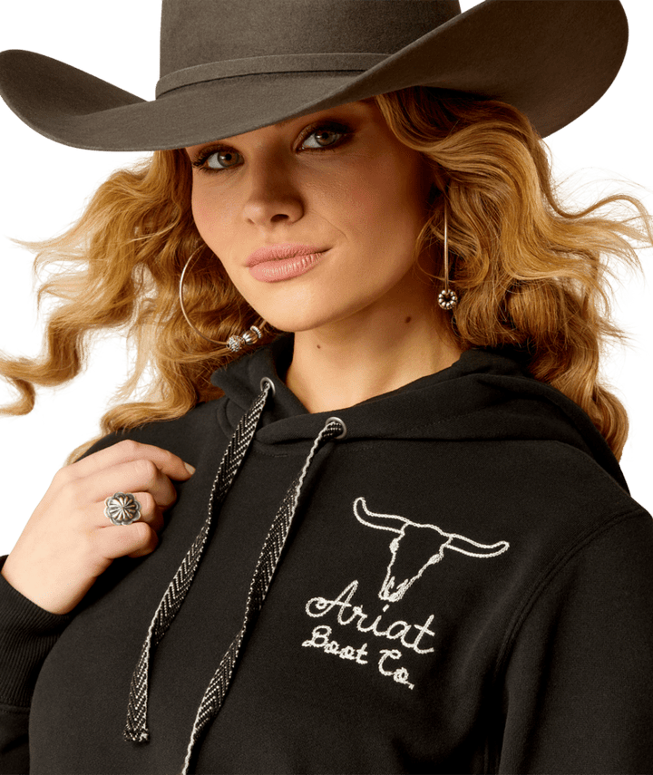 Ariat Women's Steer Stitched Hoodie