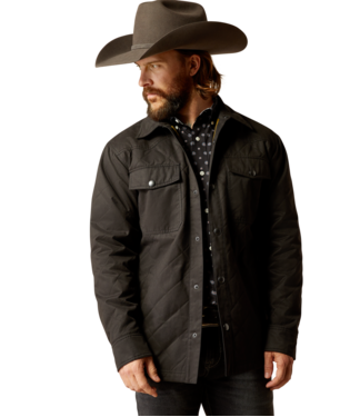 Ariat Men's Black Grizzly Shirt Jacket