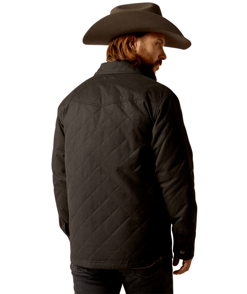 Ariat Men's Black Grizzly Shirt Jacket