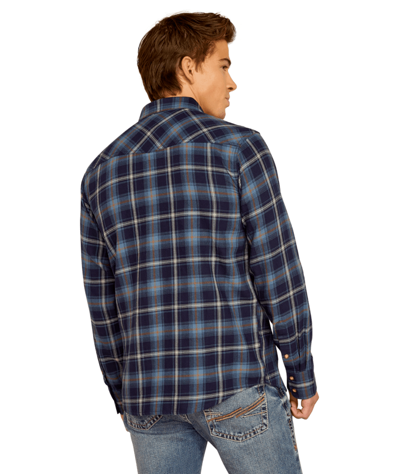 Ariat Men's Blue Hugo Retro Fit Shirt