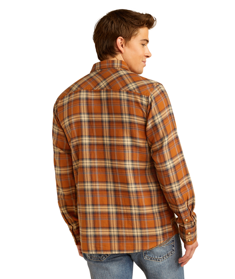 Ariat Men's Roasted Pecan Haiden Retro Fit Shirt