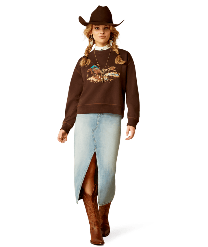 Ariat Women's Mole Riata Sweatshirt