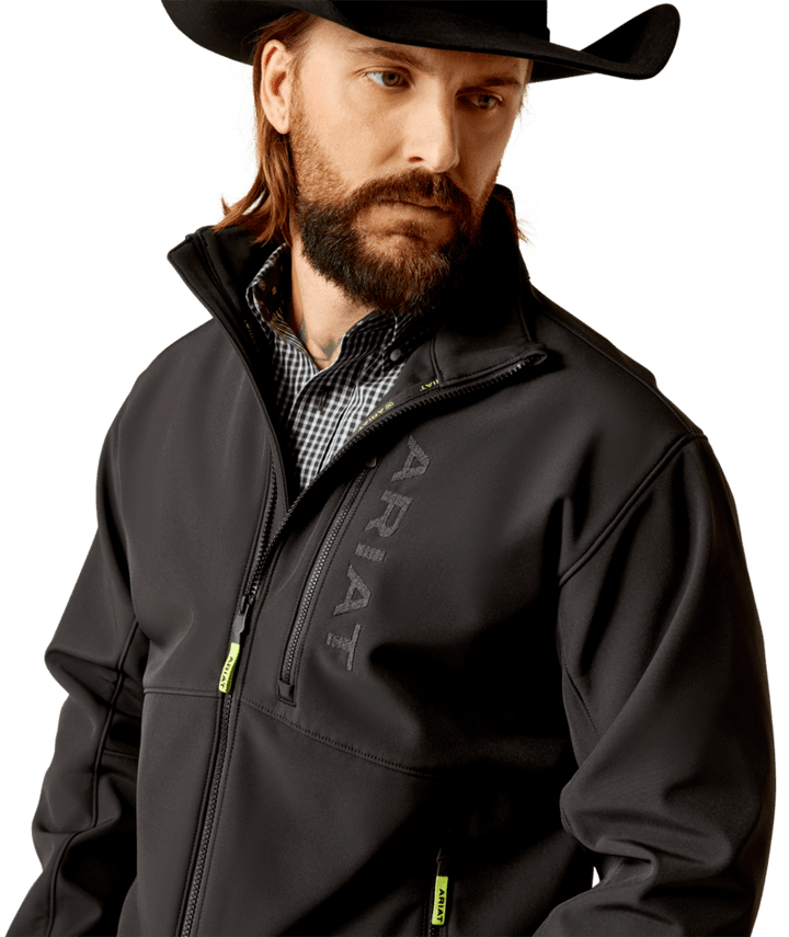 Ariat Men's Black Logan Softshell Jacket