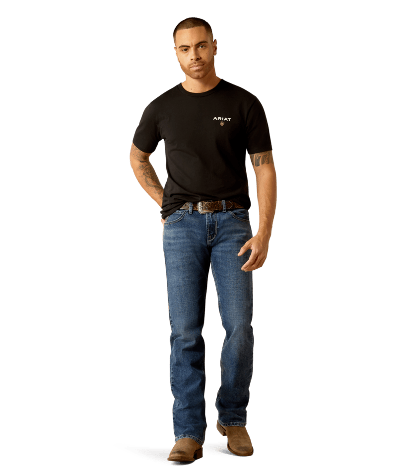 Ariat Men's Black American Rancher Tee