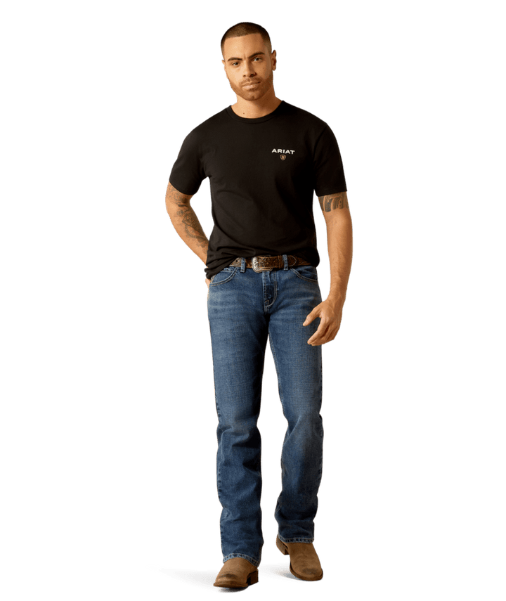 Ariat Men's Black American Rancher Tee