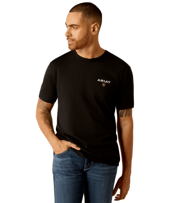 Ariat Men's Black American Rancher Tee