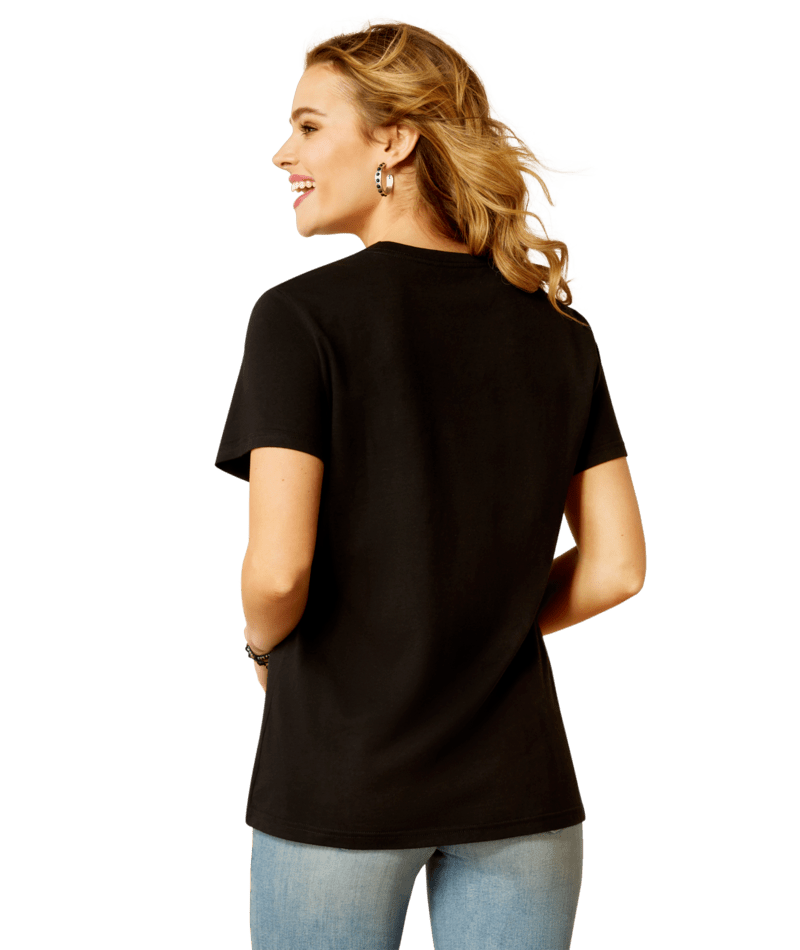 Ariat Women's Black Established Boot Co Tee