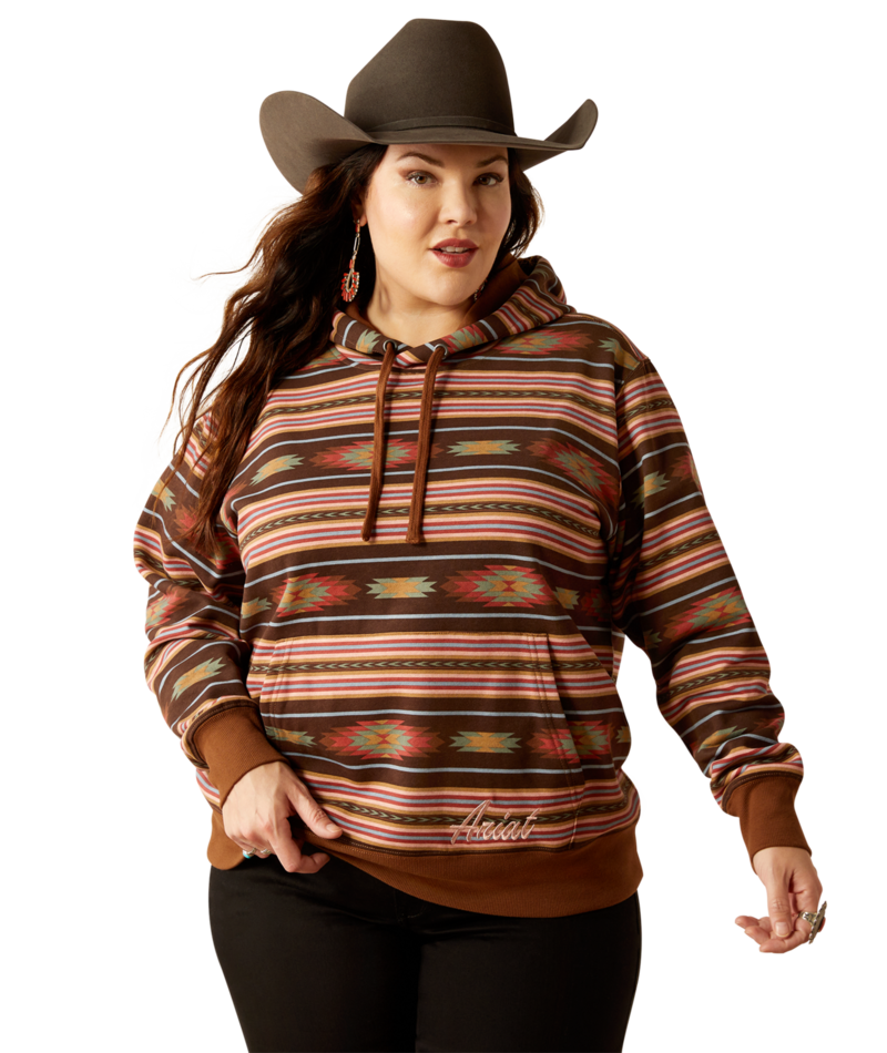 Ariat Women's Soft Silt Serape Skyline Hoodie