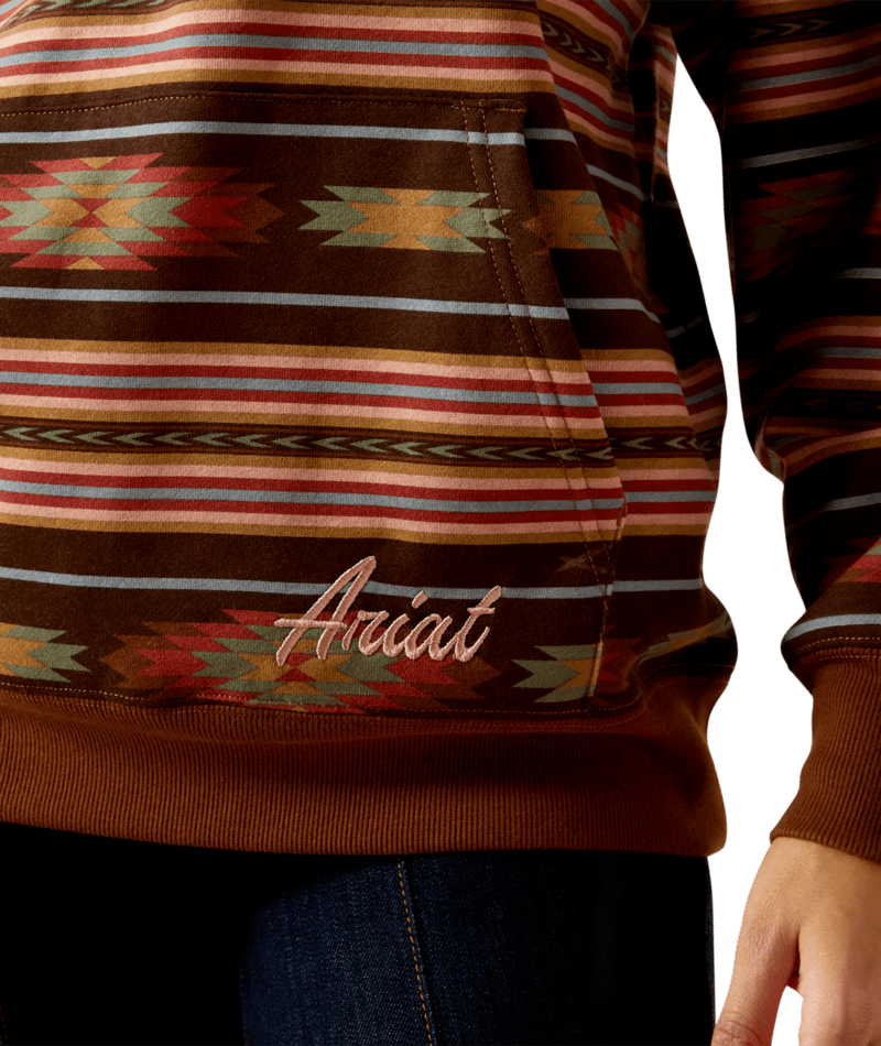 Ariat Women's Soft Silt Serape Skyline Hoodie