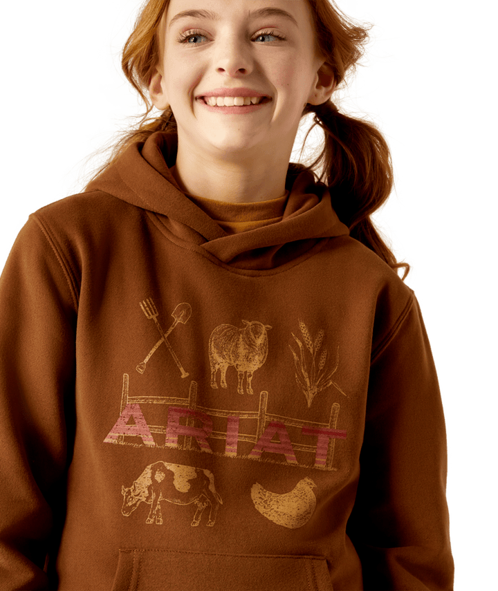 Ariat Girl's Soft Silt Ranch Collections Hoodie