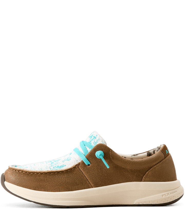 Ariat Women's Turquoise Westbound Buckeye Shoe