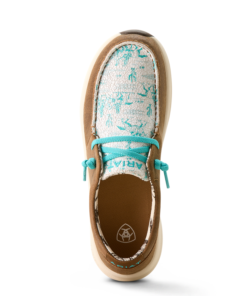 Ariat Women's Turquoise Westbound Buckeye Shoe