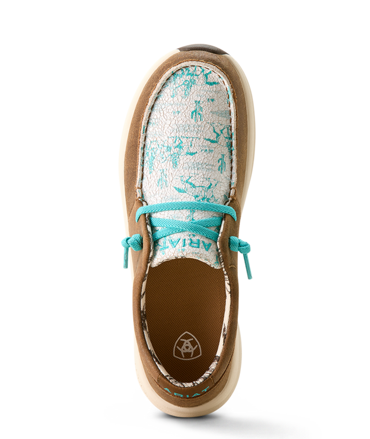 Ariat Women's Turquoise Westbound Buckeye Shoe