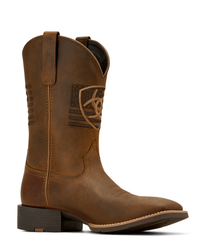 Ariat Men's Distressed Brown Sport Freedom Boot