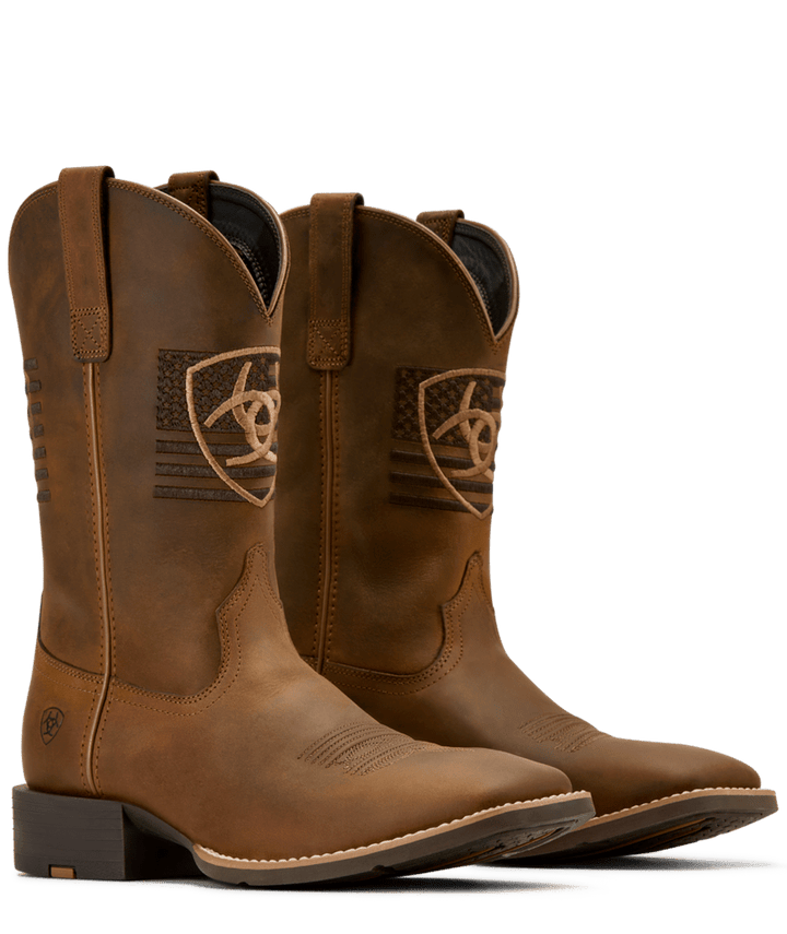 Ariat Men's Distressed Brown Sport Freedom Boot