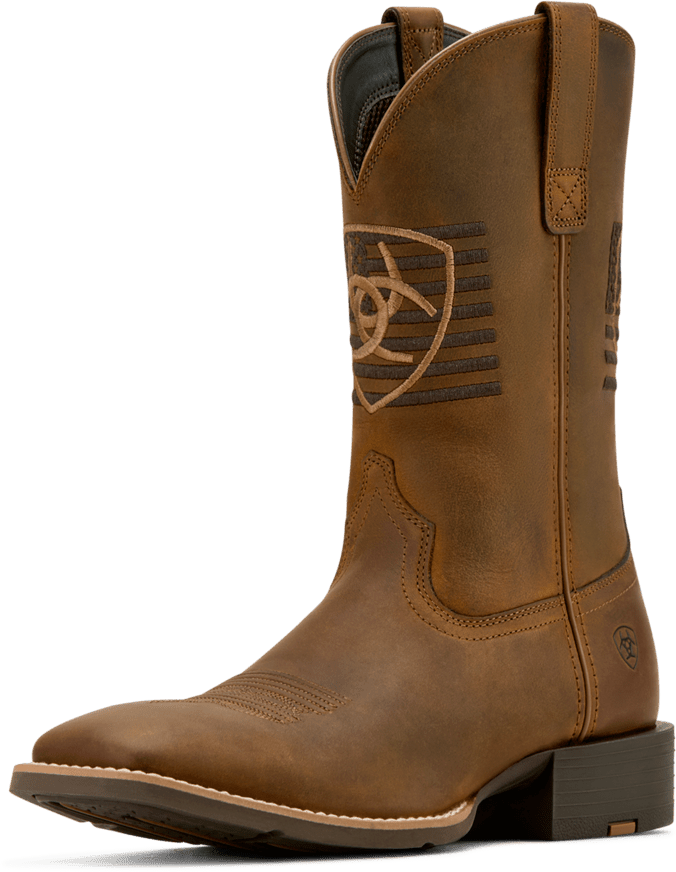 Ariat Men's Distressed Brown Sport Freedom Boot