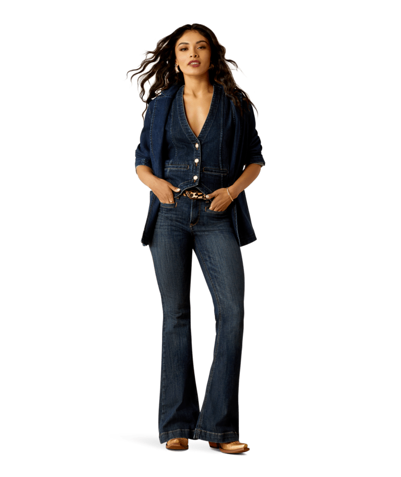 Ariat Women's High Rise Alex Flare Jeans