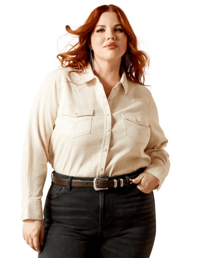 Ariat Women's Papyrus Cord Western Shirt