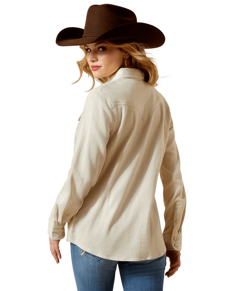 Ariat Women's Papyrus Cord Western Shirt