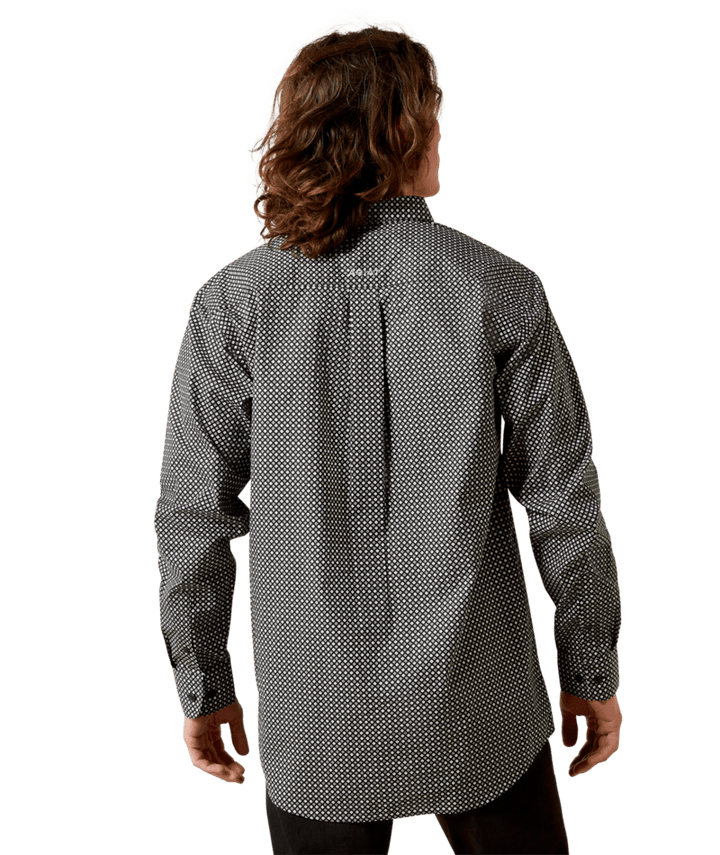 Ariat Men's Black Troy Fitted Shirt