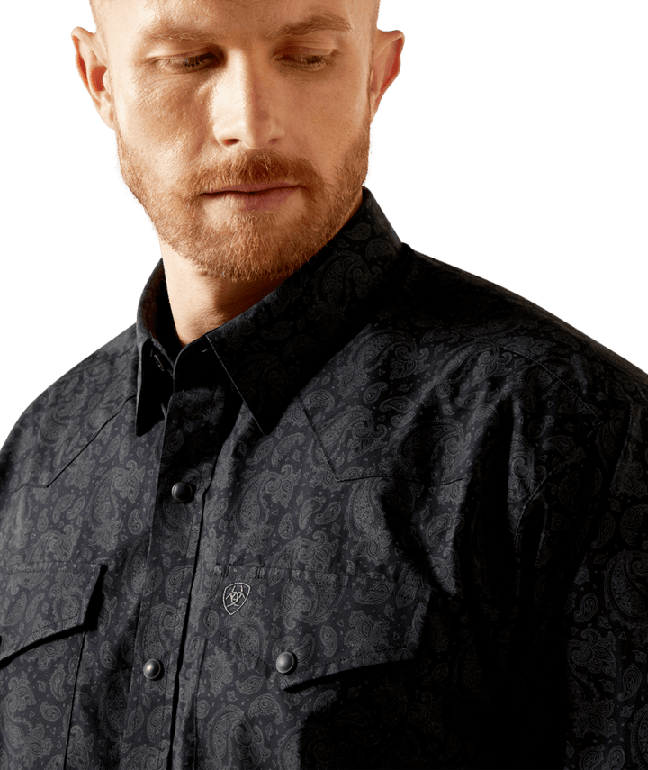 Ariat Men's Black Finnigan Classic Fit Shirt