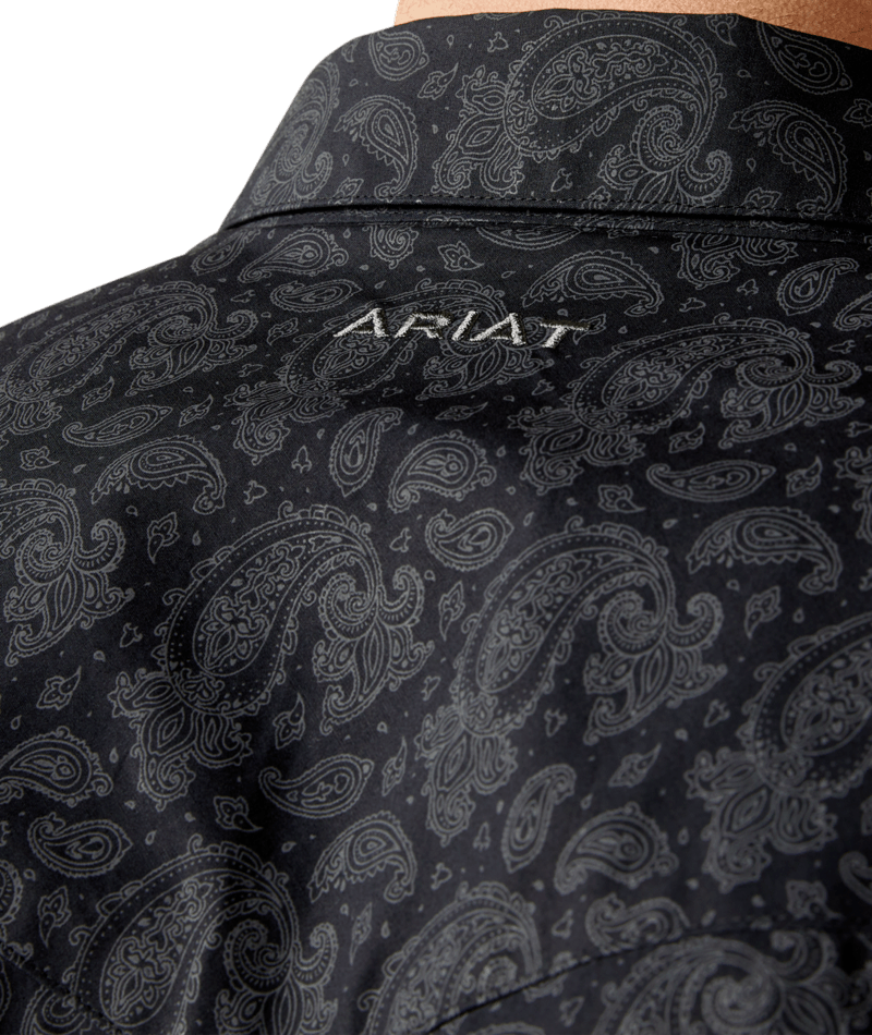 Ariat Men's Black Finnigan Classic Fit Shirt