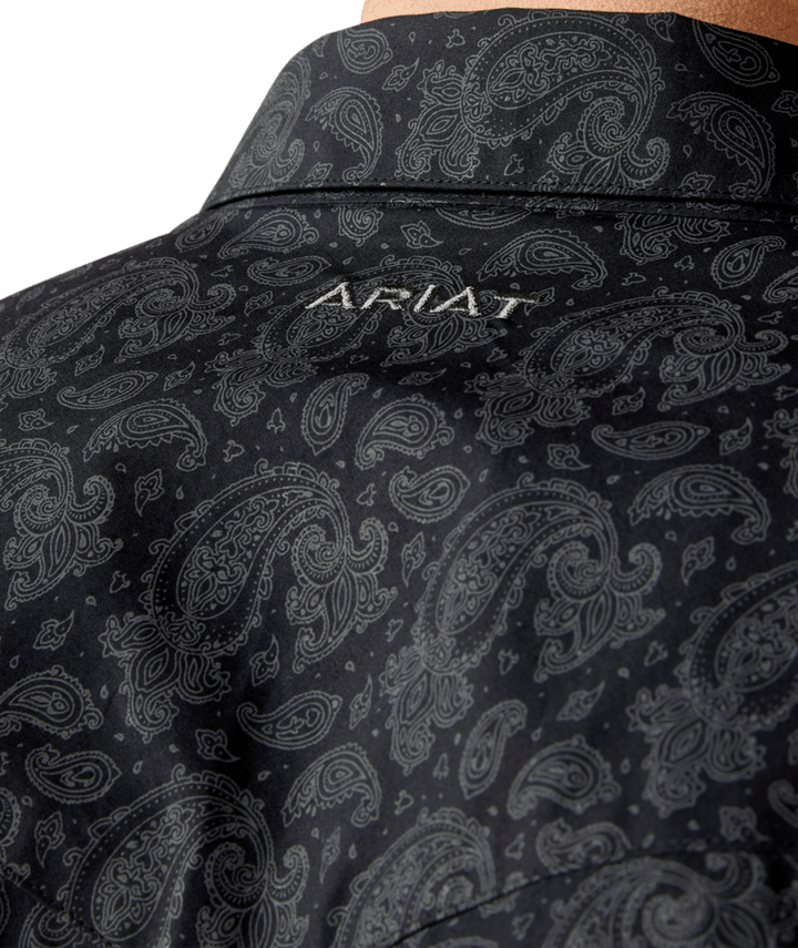 Ariat Men's Black Finnigan Classic Fit Shirt
