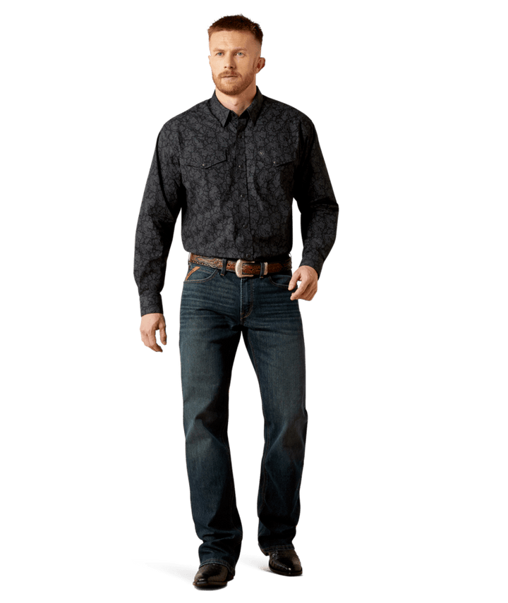 Ariat Men's Black Finnigan Classic Fit Shirt