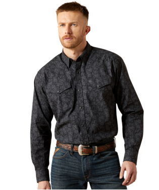 Ariat Men's Black Finnigan Classic Fit Shirt