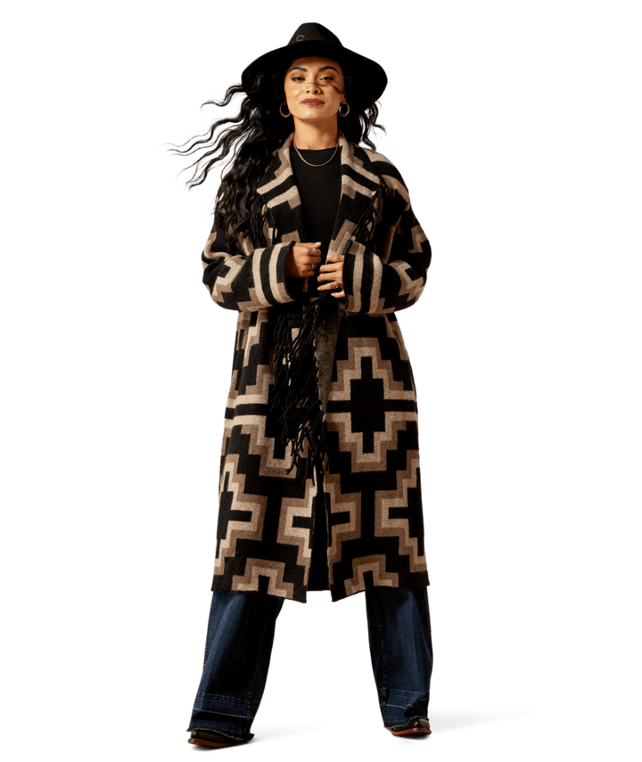 Ariat Women's Nala Southwest Barrel Sweater Coat