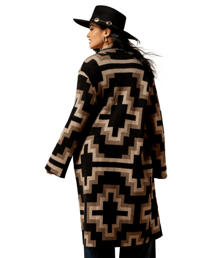 Ariat Women's Nala Southwest Barrel Sweater Coat