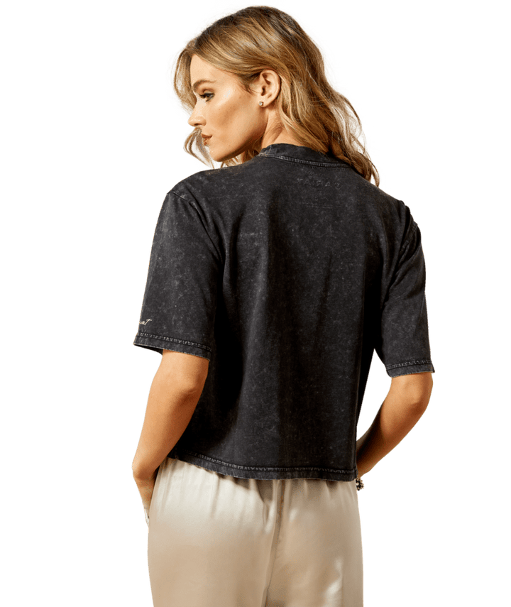 Ariat Women's Washed Black Pearl Tee