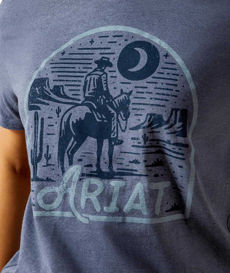 Ariat Women's Chambray Desert Night Tee