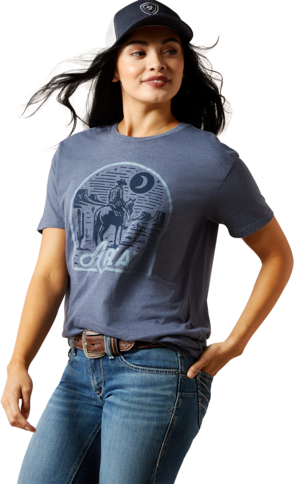 Ariat Women's Chambray Desert Night Tee