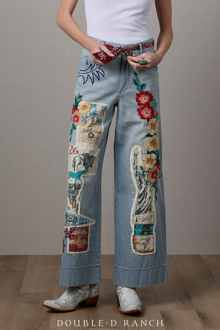 Double D Ranchwear We Salute Pant