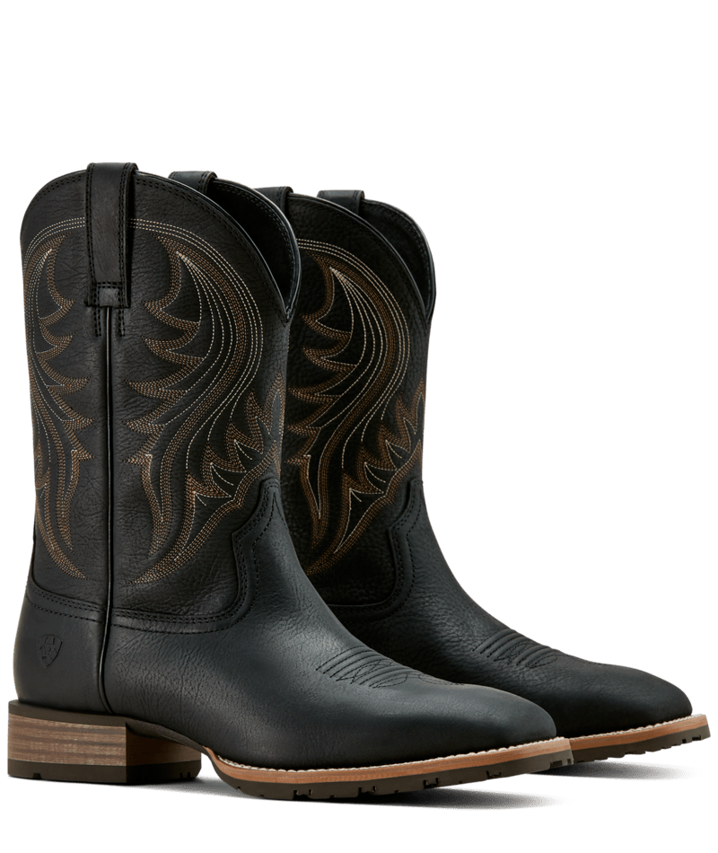 Ariat Men's Jasper Black Hybrid Rancher Boot