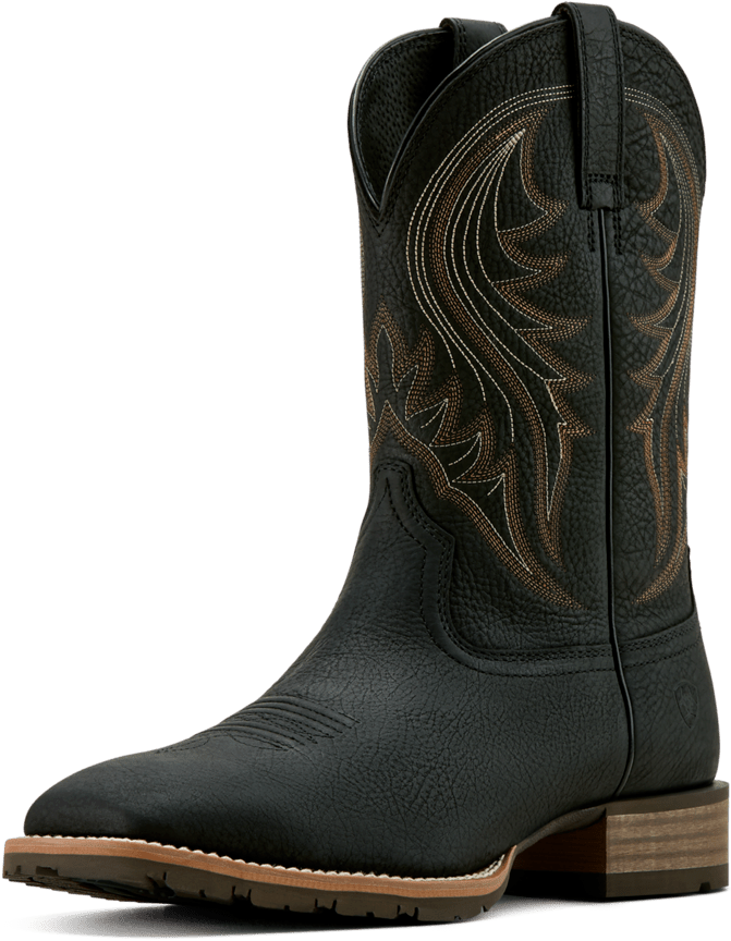 Ariat Men's Jasper Black Hybrid Rancher Boot