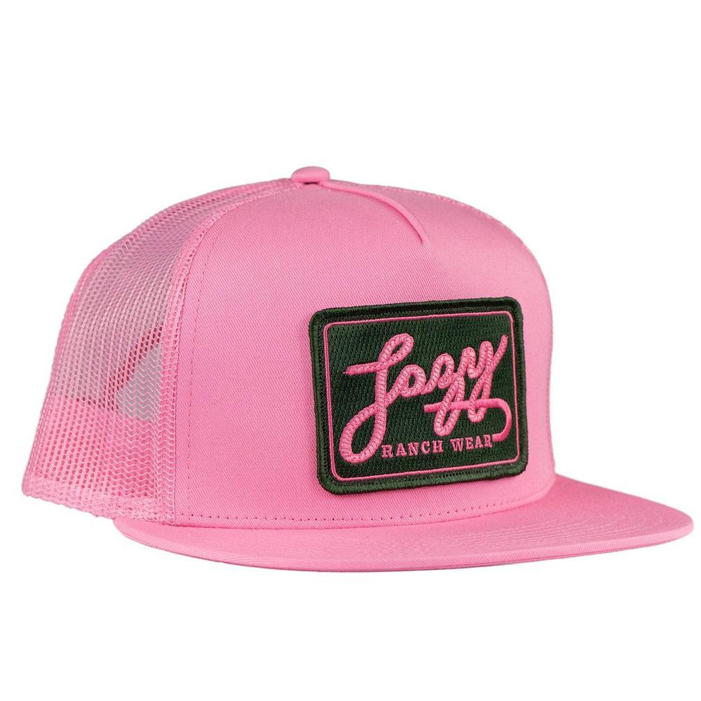 Lazy J Ranch Pink Breakaway Classic Five Panel Trucker Hat