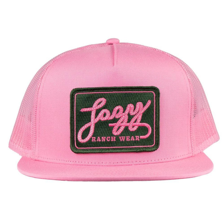 Lazy J Ranch Pink Breakaway Classic Five Panel Trucker Hat