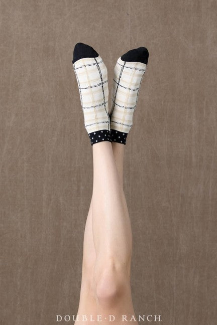Double D Ranchwear Petro Plaid Socks