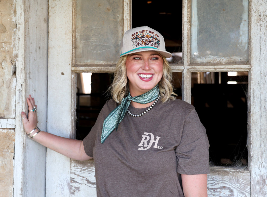 Red Dirt Hat Co Stone Deserted Ball Cap