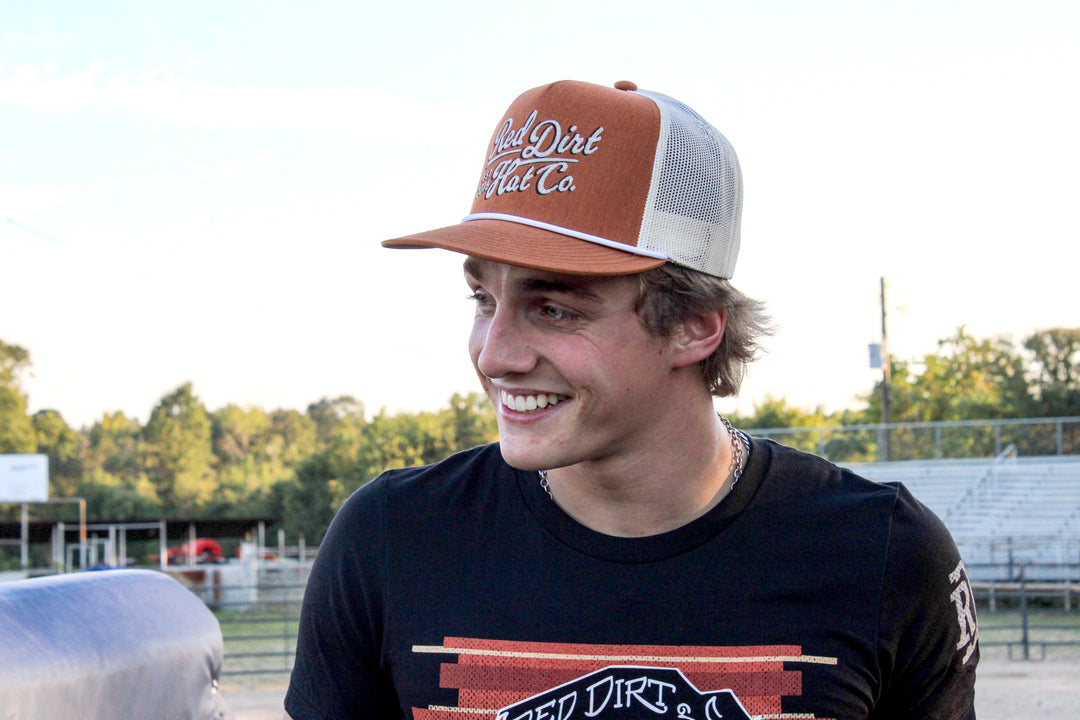 Red Dirt Hat Co Orange Sienna Ball Cap