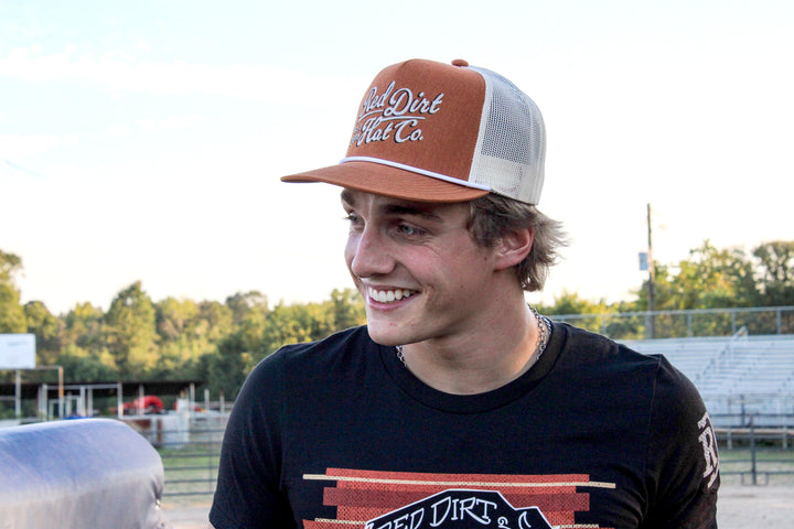 Red Dirt Hat Co Orange Sienna Ball Cap