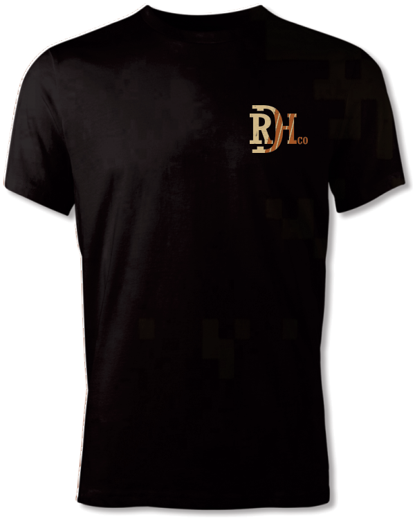 Red Dirt Hat Co Black Smoked Tee